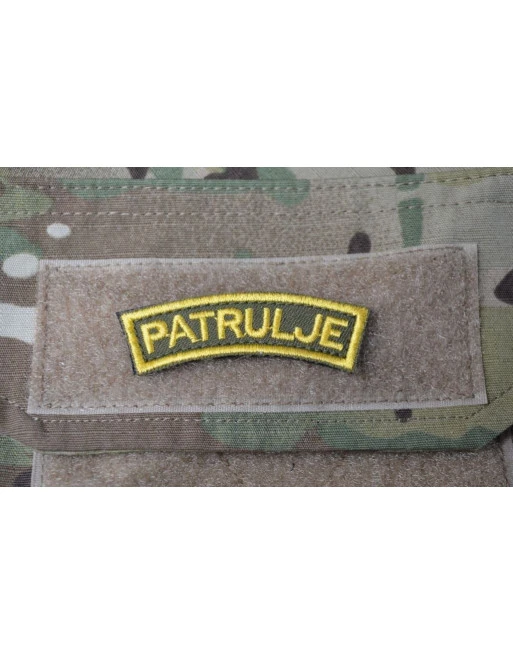 PATRULJE Mærke med Velcro