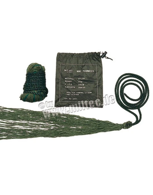 MIL-TEC - Felt-hængekøje, oliven