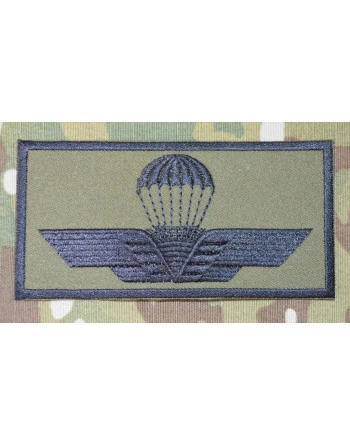 Itialian Parawing - Olive/black, Iron-on