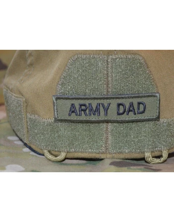 ARMY DAD Sort/Oliven - med velcro