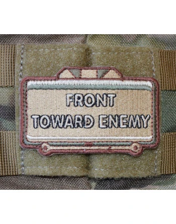 Front Toward Enemy - Sand/brun/grøn - med velcro