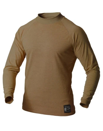 PFG - LONG SLEEVE MOCK TURTLE NECK SHIRT, LIGHT WEIGHT