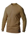 PFG - LONG SLEEVE SHIRT WITH ZIP, MIDT WEIGHT