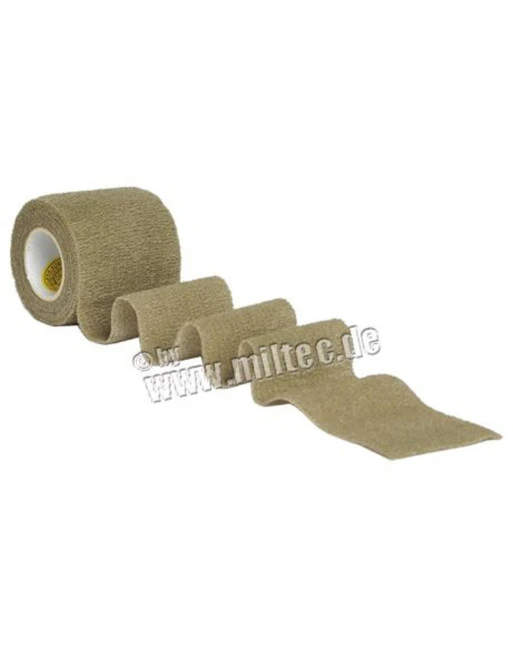 MIL-TEC - Tape, 50mm, strækbar, oliven