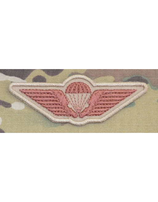 Danish Army Parawing, Iron-on, Sand/brown