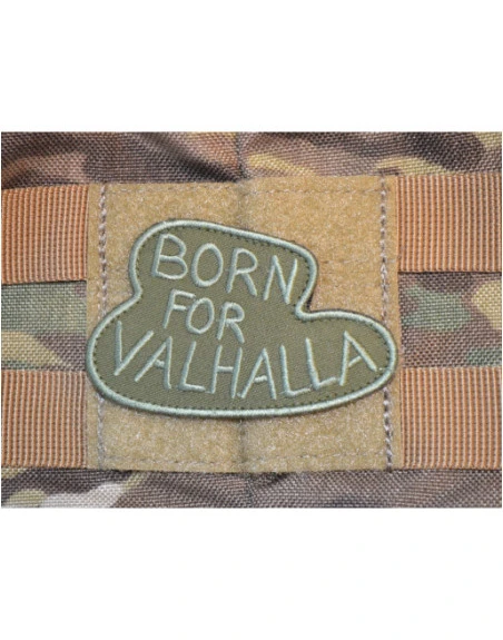 Born for Valhalla - Grøn på Velcro