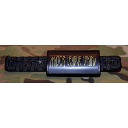 MLV by CGR - Rail Cover Major League Viking, Large Laser Engraved Aluminum (LEA)