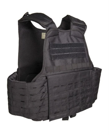 Mil-TEC - Laser Cut Carrier Vest, Black