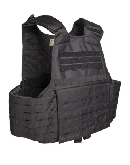 Mil-TEC - Laser Cut Carrier Vest, Black