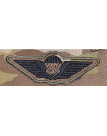 Dansk Faldskærmsvinge, Stryges på, Sort/MultiCam