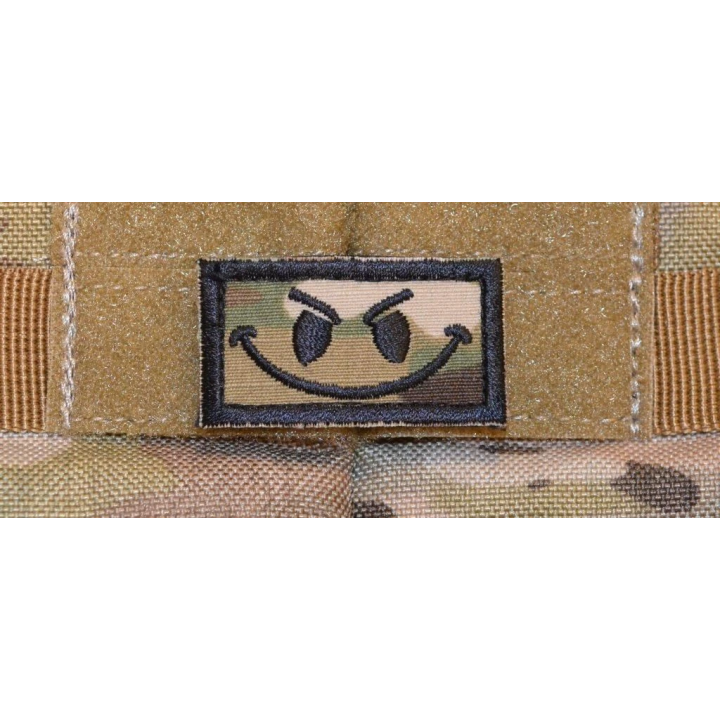 Smiley - MultiCam - med velcro