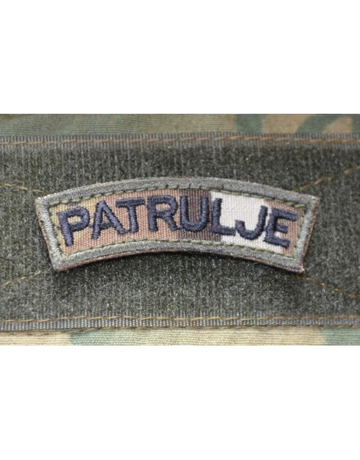 PATRULJE  - MultiCam på velcro