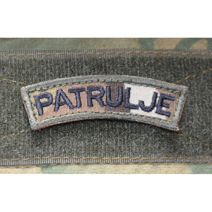 Patrulje mærke, MultiCam på Velcro