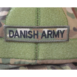DANISH ARMY, MultiCam på Velcro