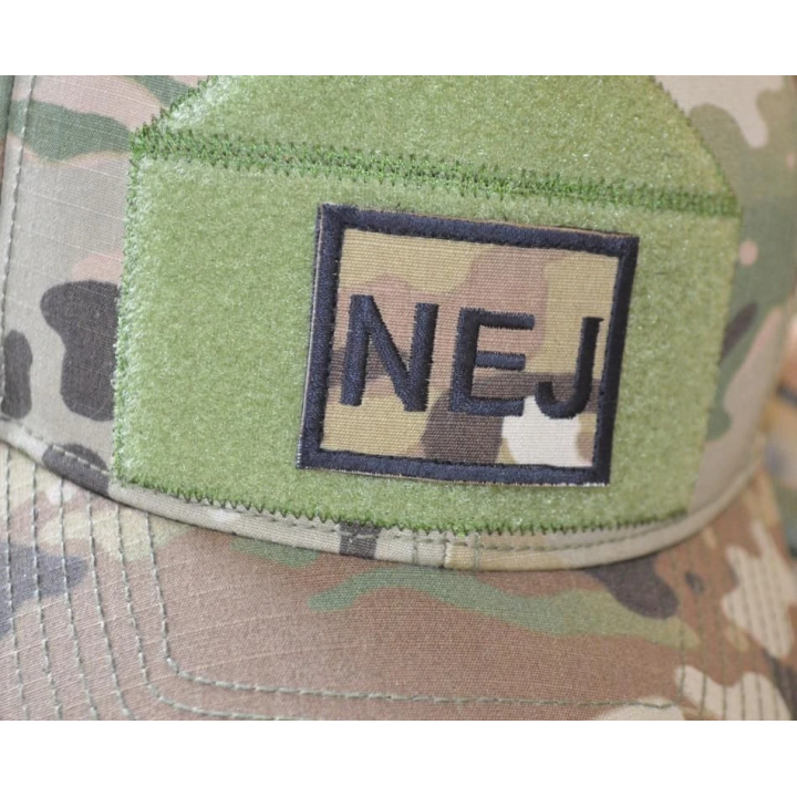 Patch til NEJ Hatten - MultiCam - med velcro