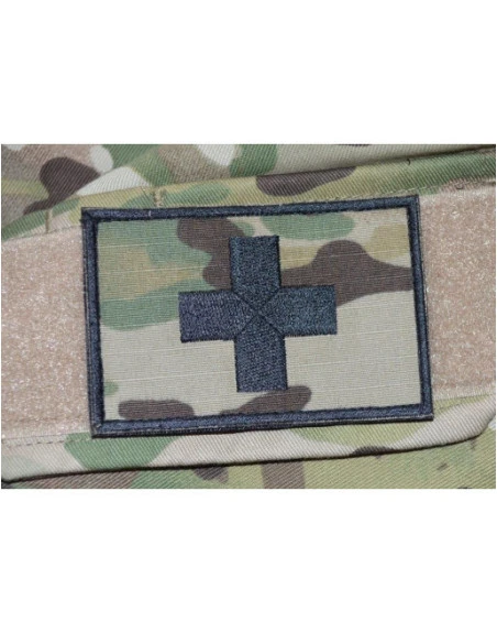 Røde kors mærke 8x5 -  MultiCam på velcro