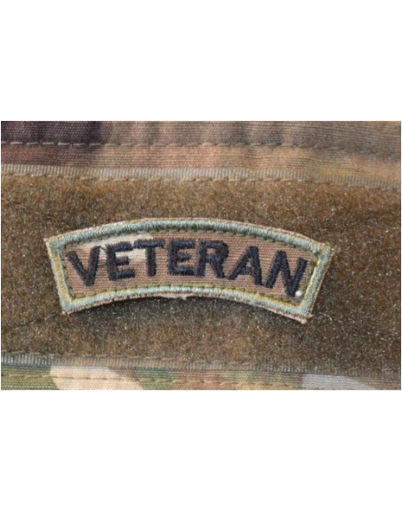 VETERAN Curved Patch -  MultiCam on Velcro