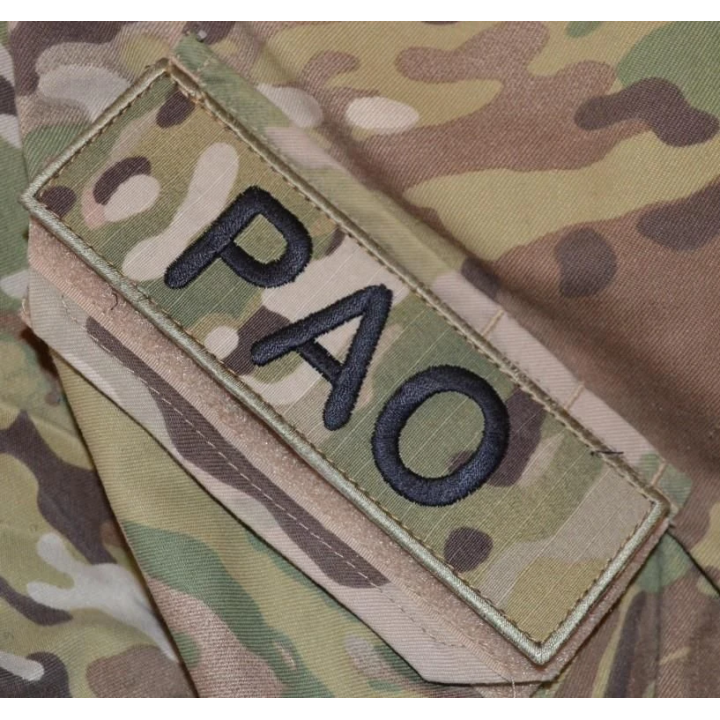PAO ærmemærke, MultiCam på velcro