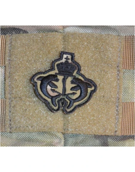 Dansk UBÅDs Emblem - MultiCam på velcro