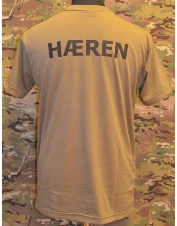 RAVEN - T-shirt, MTS-khaki - med HÆREN tryk