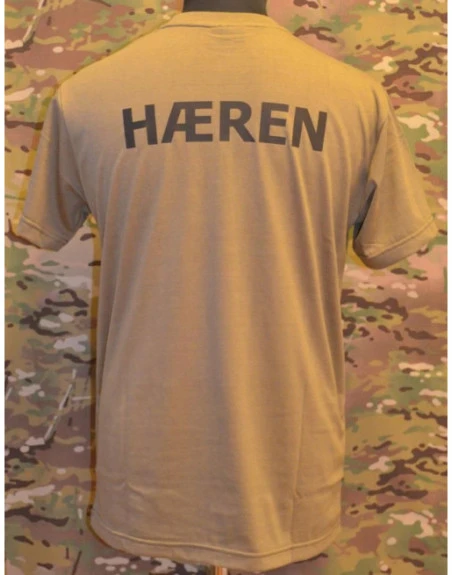 RAVEN - T-shirt, MTS-khaki - with HÆREN print