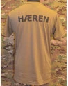 RAVEN - T-shirt, MTS-khaki - with HÆREN print