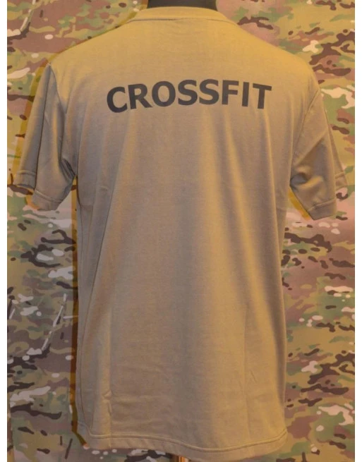 RAVEN - T-shirt, MTS-khaki - with CROSSFIT print