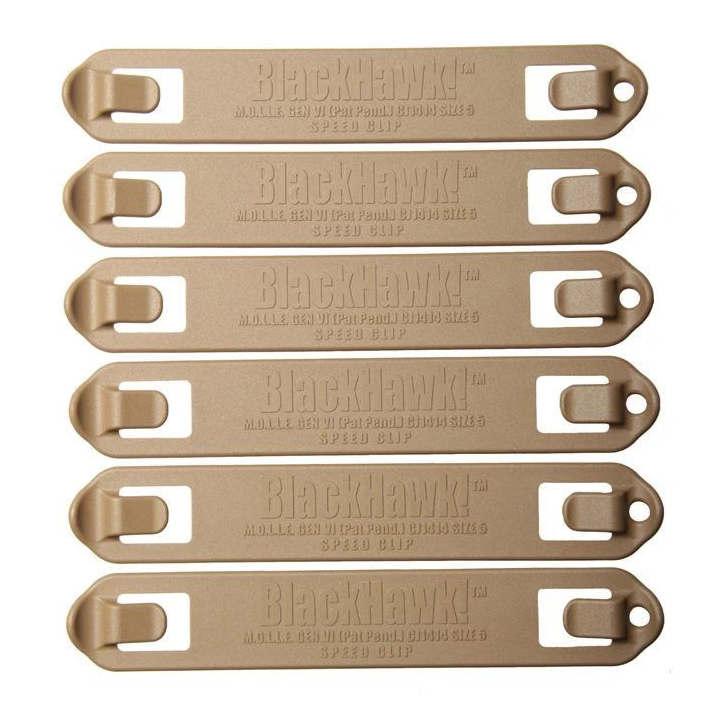 Blackhawk - S.T.R.I.K.E. Speed Clips 5" (12,5cm) - 6 stk.