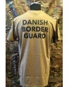 RAVEN - T-shirt, MTS-khaki - med DANISH BORDER GUARD tryk