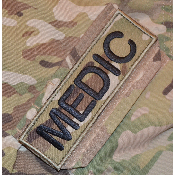 MEDIC ærmemærke, MultiCam på velcro