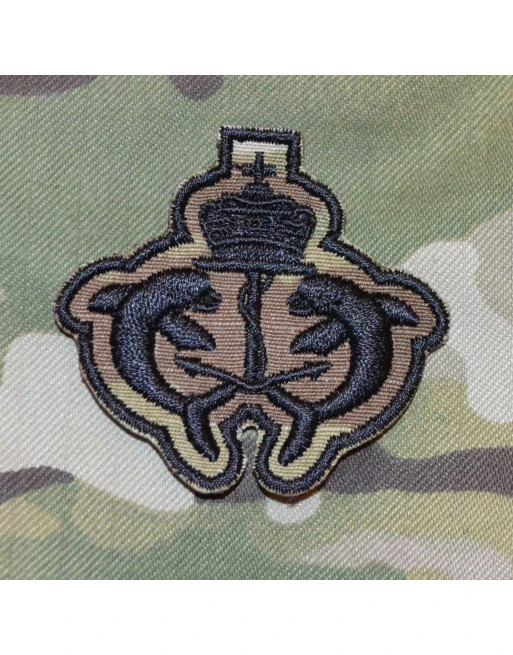 Dansk UBÅDs Emblem - MultiCam på velcro