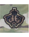 Dansk UBÅDs Emblem - MultiCam på velcro