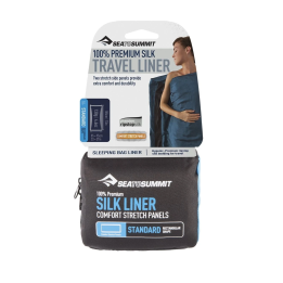 Silk Stretch Liner Standard Eucalyptus