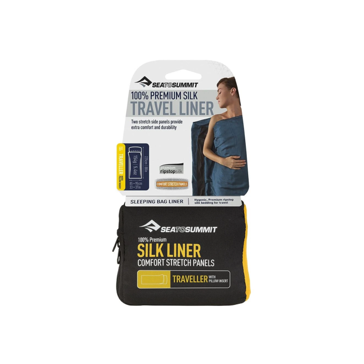 Silk Stretch Liner Traveller Eucalyptus