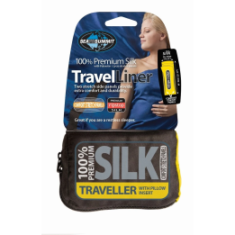 Silk Stretch Liner Traveller Navy Blue