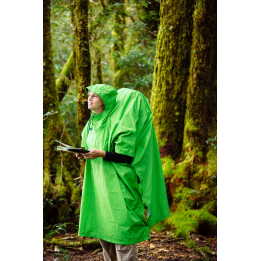 70D NylonTarp Poncho Green