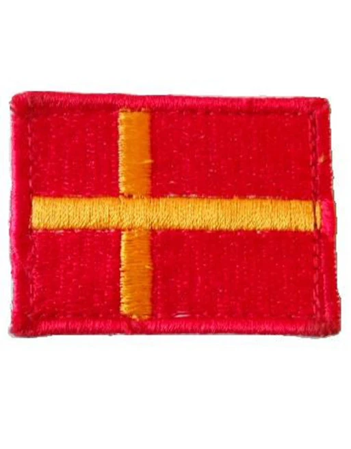 Skånes Flag, lille, på velcro