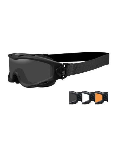 Wiley X - SPEAR Smoke/Clear/Light Rust Matte Black Frame