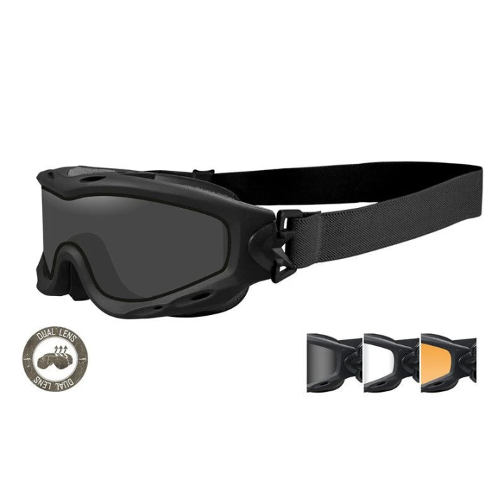 Wiley X - SPEAR Dual Smoke/Clear/Rust Matte Black Frame