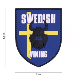 PATCH 3D PVC SWEDISH VIKING