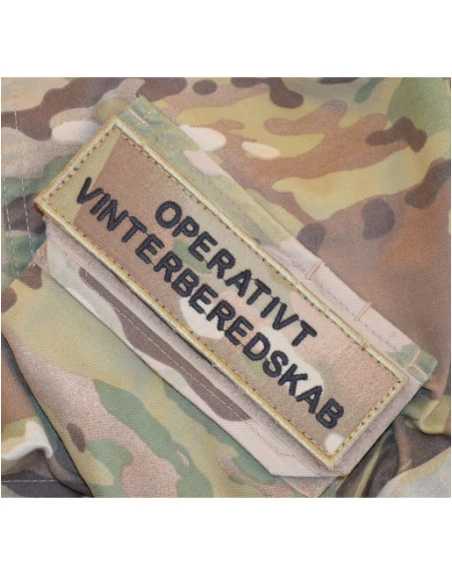 OPERATIVT VINTERBEREDSKAB ærmemærke, MultiCam på velcro