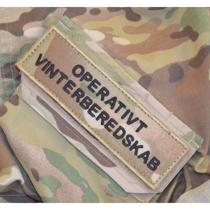 OPERATIVT VINTERBEREDSKAB ærmemærke, MultiCam på velcro