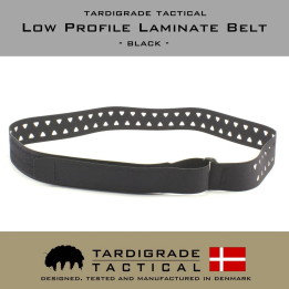 Tardigrade Tactical – Low Profile Laminate Belt, Sort