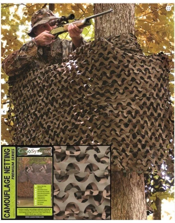 Camouflagenet, Woodland, 3 x 3 meter