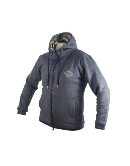 Major League Viking - Hooded Jacket m. MTS, Mørkegrå