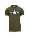 T-shirt - USAF WW-II, Oliven