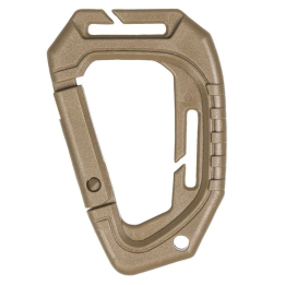 MIL-TEC - 2 stk. Taktisk Karabin med webbing holder, Coyote