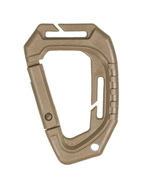 MIL-TEC - 2 stk. Taktisk Karabin med webbing holder, Coyote