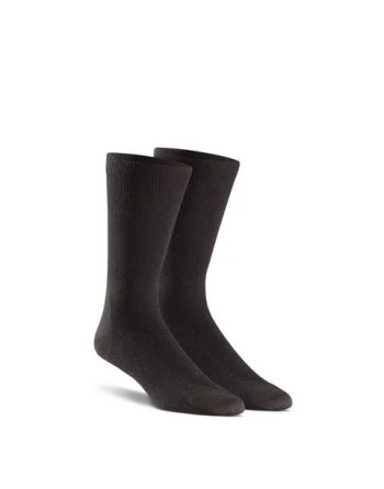FoxRiver - Dress Liner sok, Sort, 2 par