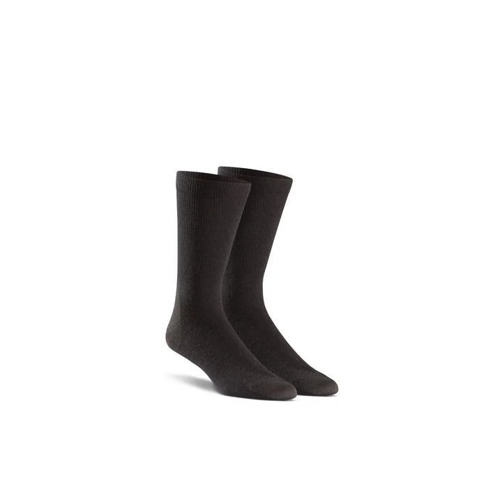 FoxRiver - Dress Liner sok, Sort, 2 par